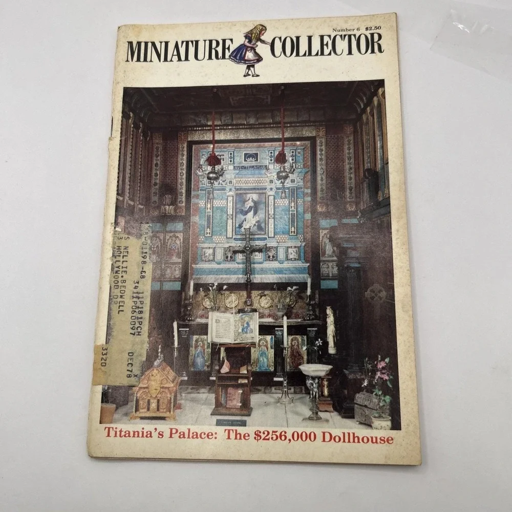 Miniature Collector Magazine Lot Issues 5–15, 17-22, 36 | Vintage Dollhouse Mini